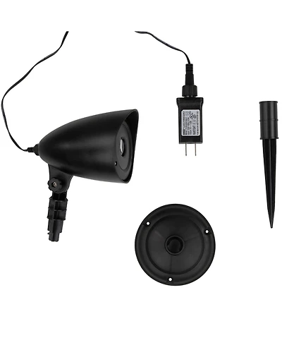 Northlight 8" Halloween Skull Outdoor Light Show Projector