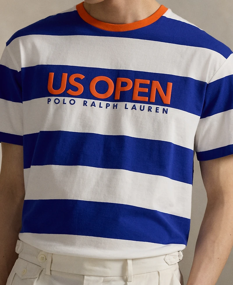 Polo Ralph Lauren Unisex Us Open Classic-Fit Striped T-Shirt
