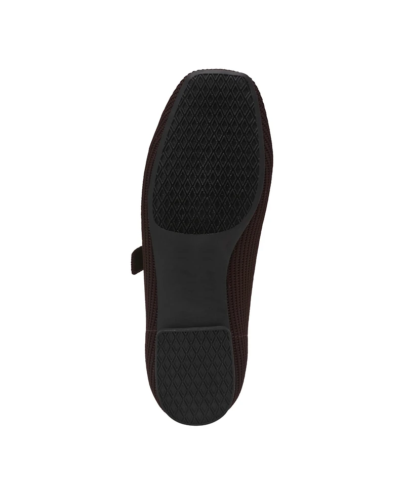 Anne Klein Women's Mabel Knit Mary Jane Flats