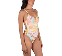 Hurley Juniors' Vacay Dreams One-Piece Swimsuit