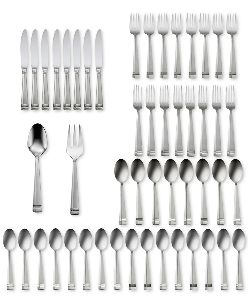 Oneida Amsterdam 50-Pc Flatware Set, Service for 8, Created for Macy's