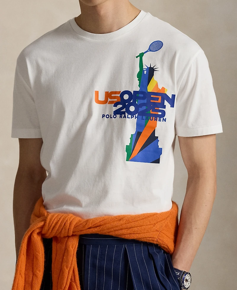 Polo Ralph Lauren Unisex Us Open Classic-Fit Jersey T-Shirt