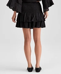 And Now This Women's Smock-Waist Tiered Skirt, Exclusively at Macy's