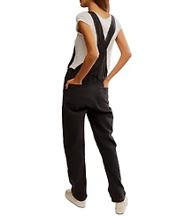 Free People Ziggy Cotton Denim Overalls