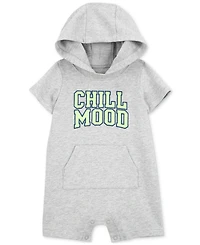 Carter's Baby Boys Chill Mood Hooded Romper