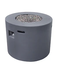 Flynama 31" Round Mgo Fire Pit- 40 000 Btu