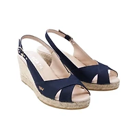 Viscata Llansa Canvas Espadrille Sandal Wedges