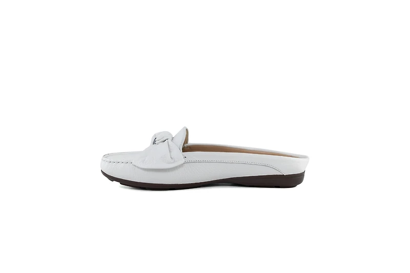 Marc Joseph New York Womens Diane St Slip On Comfort Bow Mule