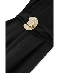 Nocturne Women's Metal Accessory Overalls