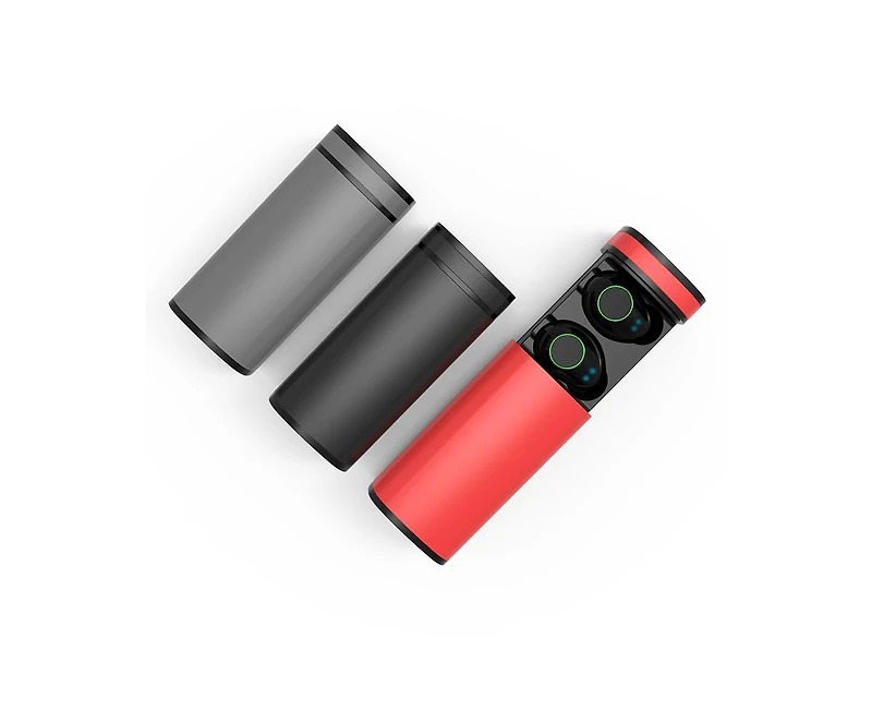 3pexperts VibeWire - V5.0 Touch Earbuds with Charging Case