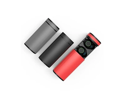 3pexperts VibeWire - V5.0 Touch Earbuds with Charging Case