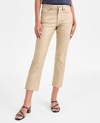 Tommy Hilfiger Women's Foiled Straight-Leg Jeans