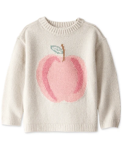Carter's Toddler Girls Apple Long-Sleeve Sweater