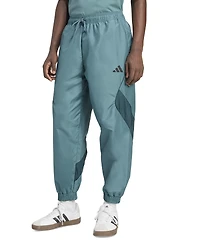 adidas Men's Stadium Colorblocked Woven Logo Pants