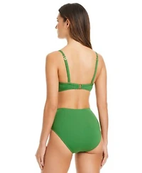 Bleu By Rod Beattie Womens Do It Sexy Underwire Bikini Top High Waist Bottoms
