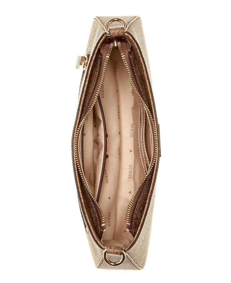 Guess Noelle Small Top-Zip Shoulder Bag