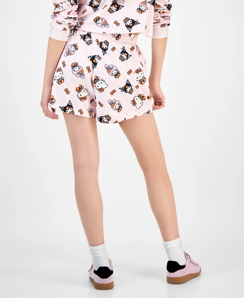 Love Tribe Juniors' Sanrio Spooky Cutie Lounge Shorts