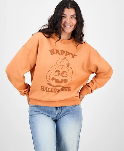 Peanuts Juniors' Snoopy Halloween Sweatshirt