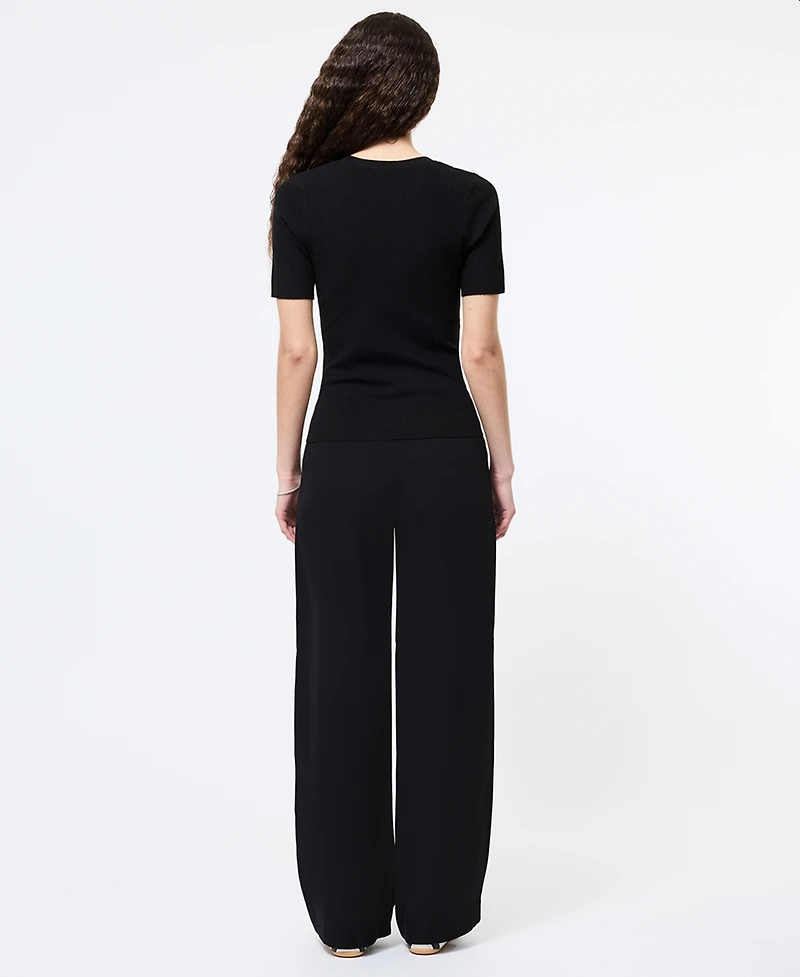 French Connection Women's Marley Ribbed Top