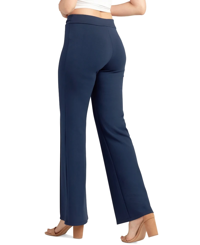 Bcx Juniors' Solid Pull-On Belted Pants