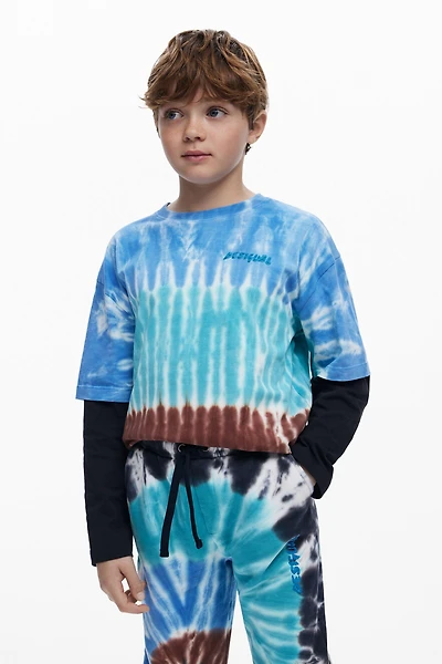 Desigual Boys's Tie-Dye Jogger Pants
