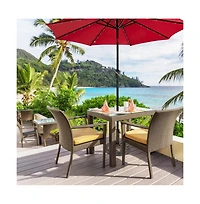 Mondawe 23 Pounds 17 3/4 Inch Round Umbrella Base Stand