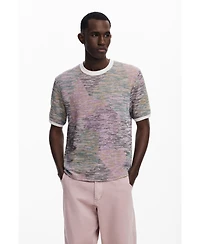 Desigual Men's Heathered short-sleeve T-shirt