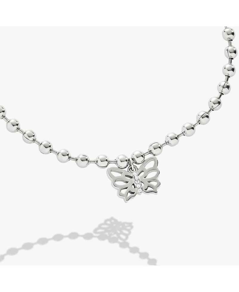Butterfly Ball Chain Bracelet