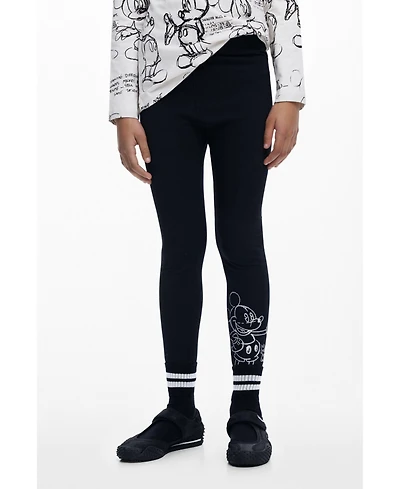 Desigual Girls's Mickey Mouse leggings