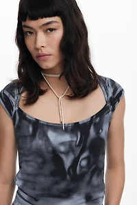 Desigual Women's Short-sleeve gradient T-shirt