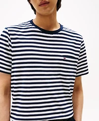 Tommy Hilfiger Men's Regular-Fit Essential Stripe T-Shirt