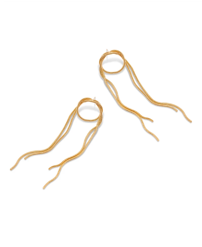 brook & york Gold Plated Shea Earrings