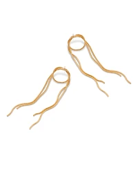 brook & york Gold Plated Shea Earrings