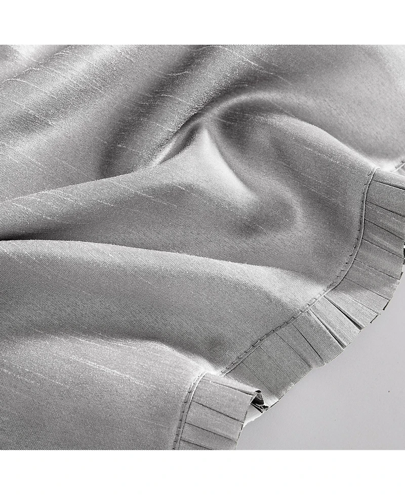 Elrene Home Fashions Versailles Faux Silk Waterfall Window Valance