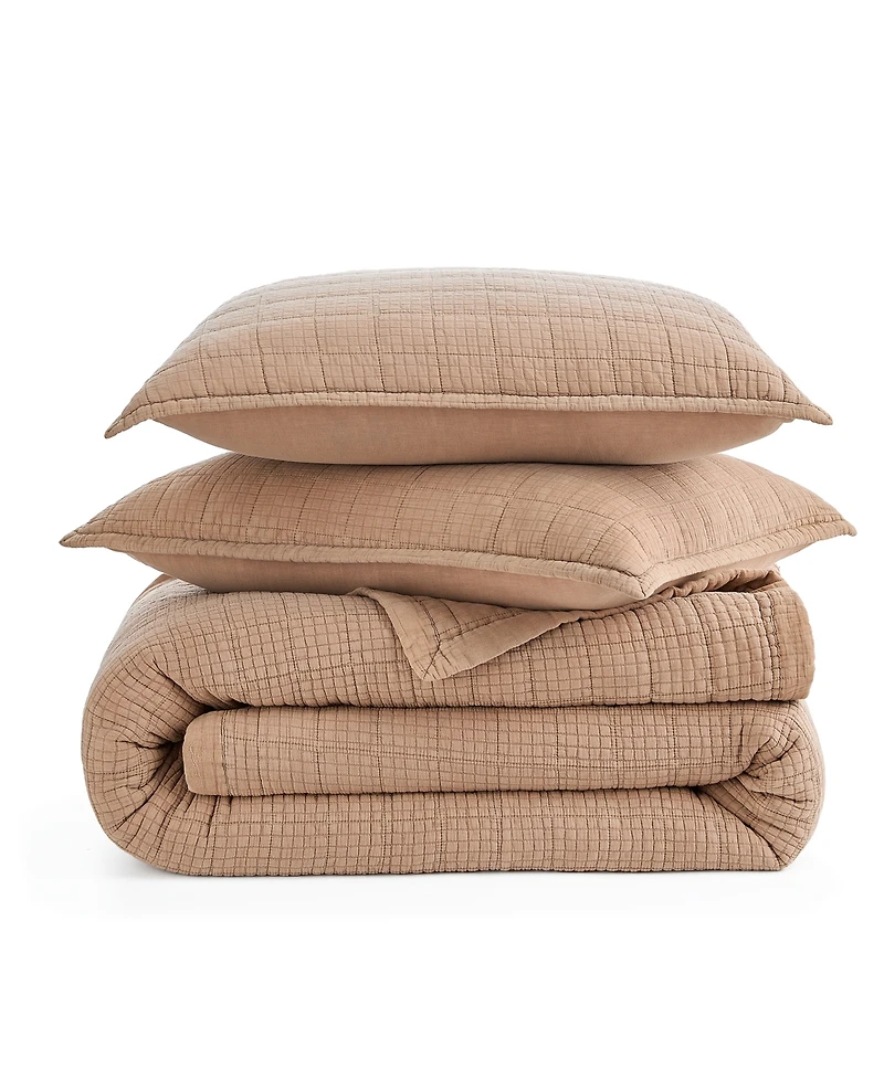 Closeout! Ugg Campo Cotton 3-Pc. Quilt Set, Full/Queen