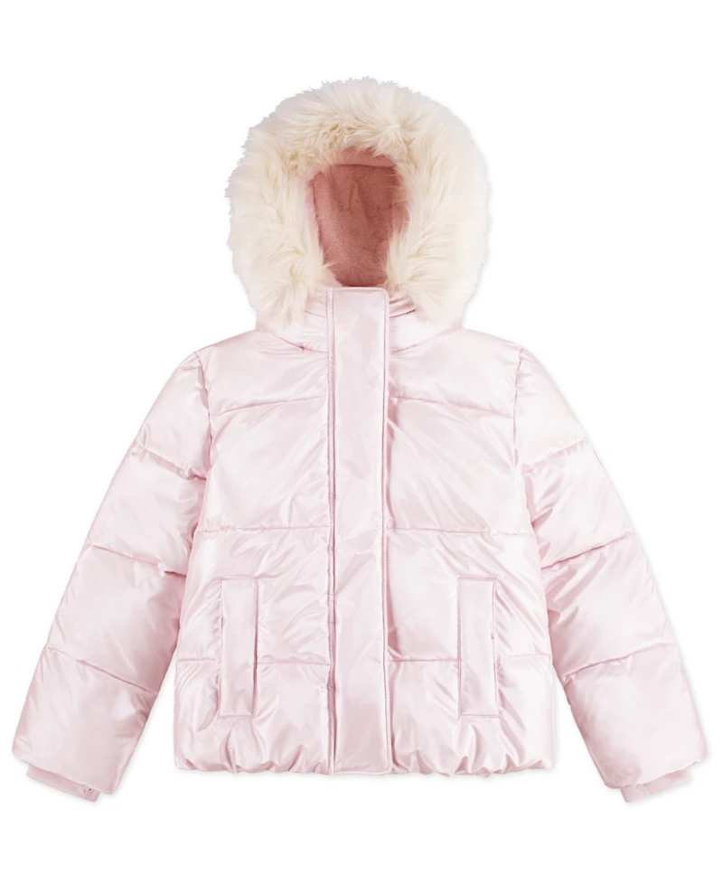 abercrombie kids Girls Shiny Ultra Puffer Jacket