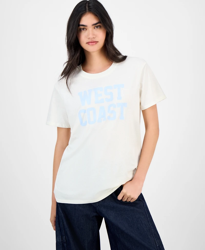 Self Esteem Juniors' West Coast Graphic T-Shirt