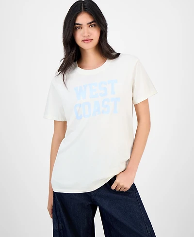 Self Esteem Juniors' West Coast Graphic T-Shirt