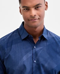 Alfani Men's Interstellar Patterned Shirt
