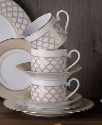 Noritake Eternal Palace Gold Set of 4 Cups, 8-1/2 Oz