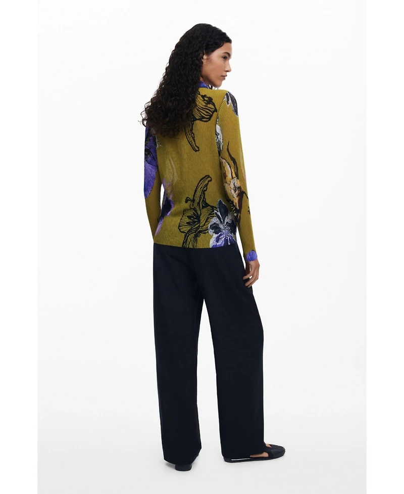 Desigual Women's Buttoned T-shirt designed by Mr. Christian Lacroix