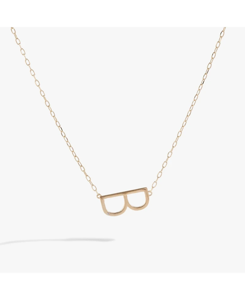 Alex and Ani Precious Elongated Initial B