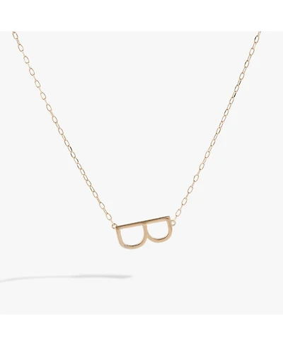 Alex and Ani Precious Elongated Initial B