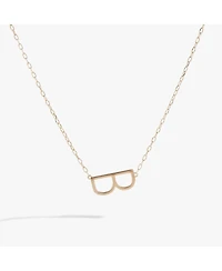 Alex and Ani Precious Elongated Initial B