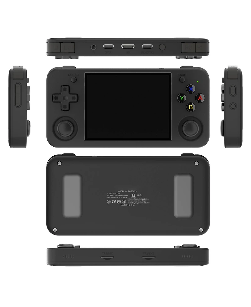 Aivuidbs Retro Game Emulator 35xxh with a 64G Card Pre-Loaded Games 3.5'' Ips Screen Supports 5G WiFi Bluetooth Hdmi and Tv Output