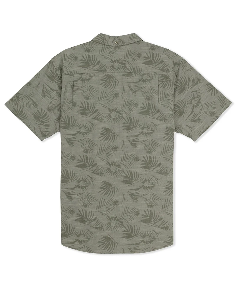 Hurley Men's One and Only Stretch Print Short Sleeve Shirt