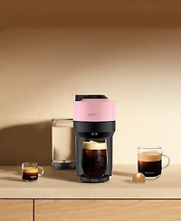 Nespresso Vertuo Pop+ Coffee and Espresso Maker by DeLonghi with Milk Frother, Candy Pink