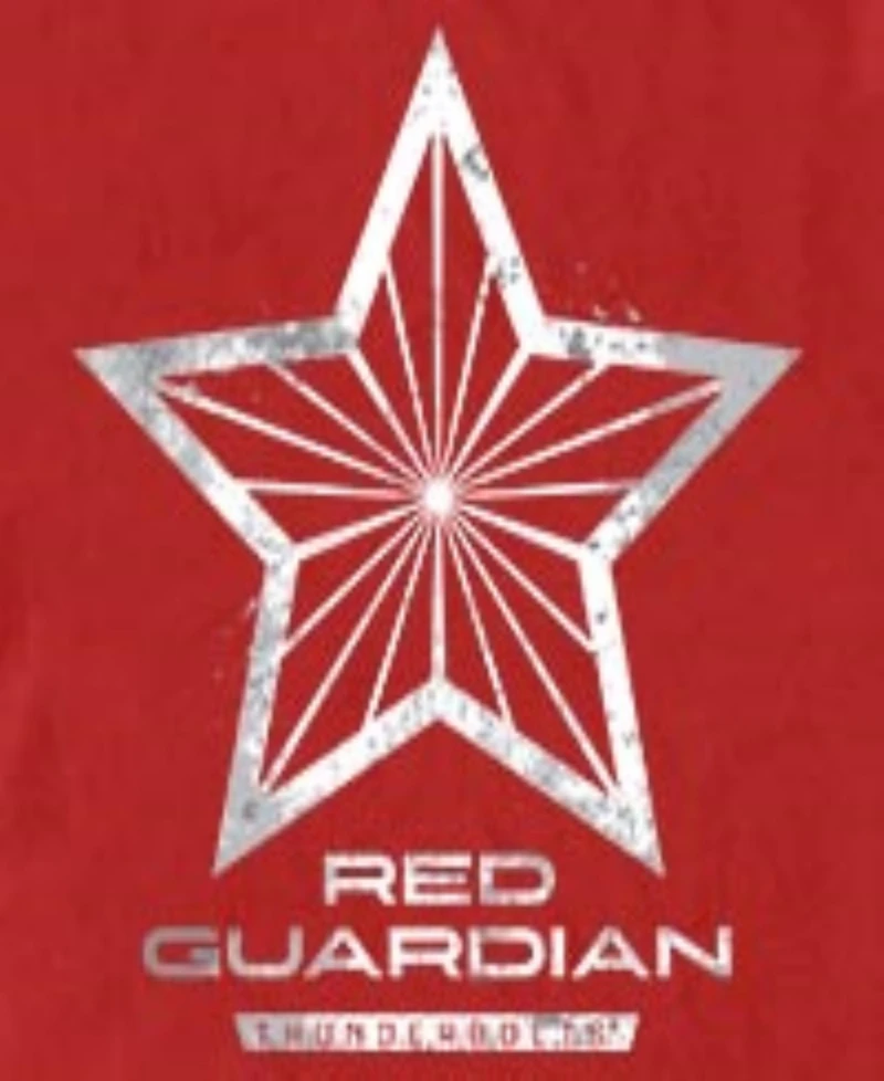 Fifth Sun Men's Red Guardian Logo Short Sleeve T-Shirt