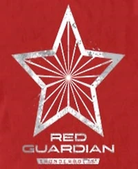 Fifth Sun Men's Red Guardian Logo Short Sleeve T-Shirt