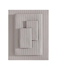 Vera Wang Dobby Stripe 290-Thread Count Cotton 4-Pc. Sheet Set